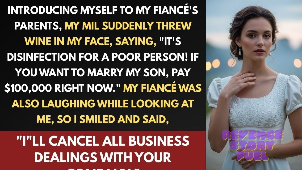 MIL said,”Pay $100K or give up on marrying my son!