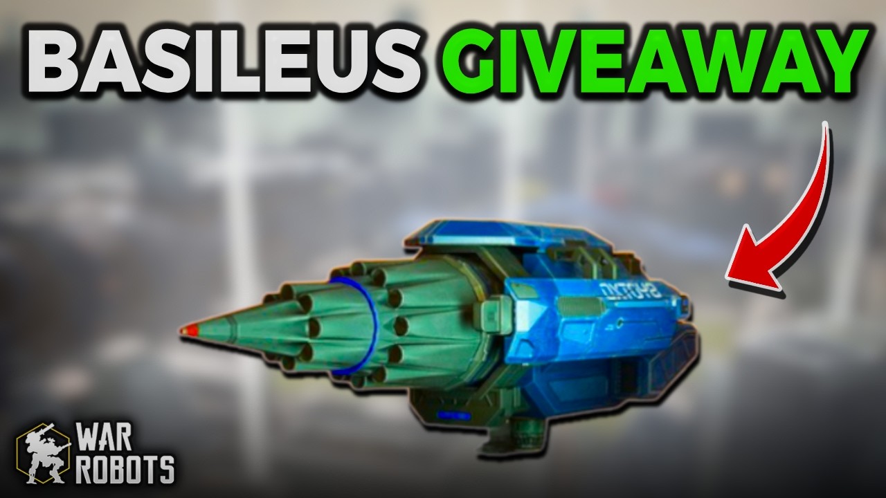 SUA CHANCE DE GANHAR A NOVA ARMA BASILEUS no WAR ROBOTS! #WRWinBasileus