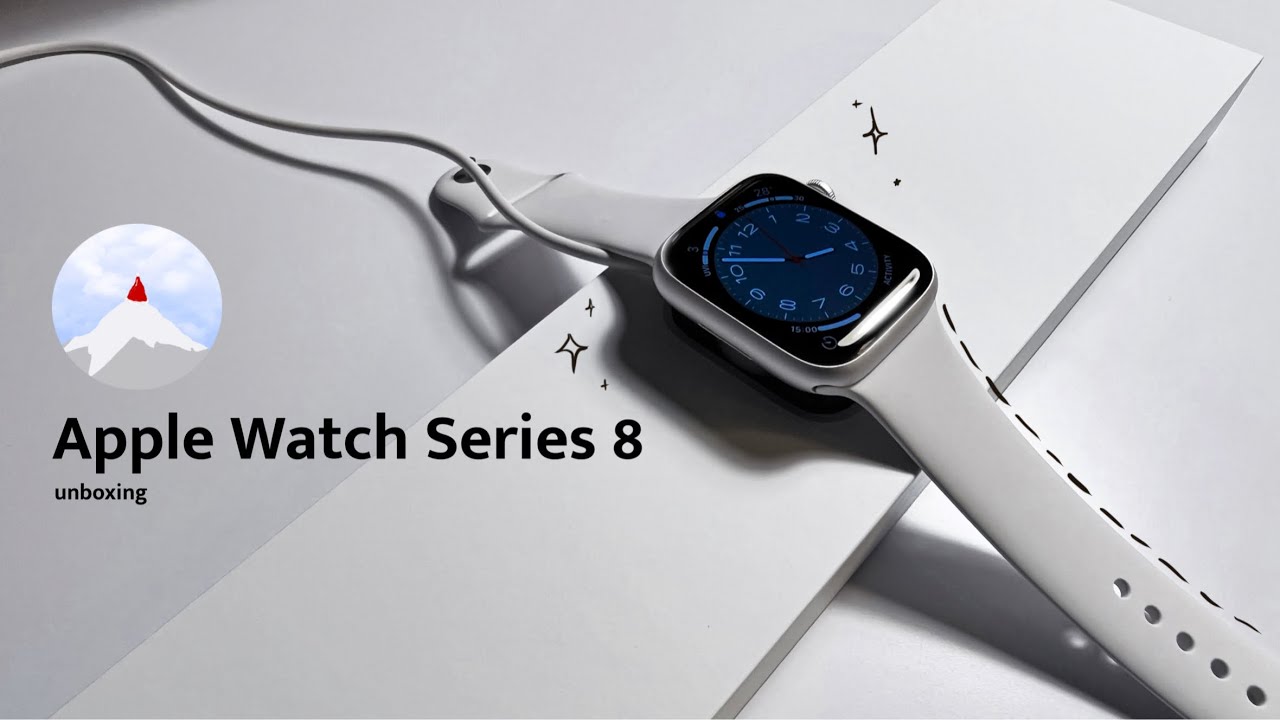 apple watch series 8 45mm (silver) | unboxing