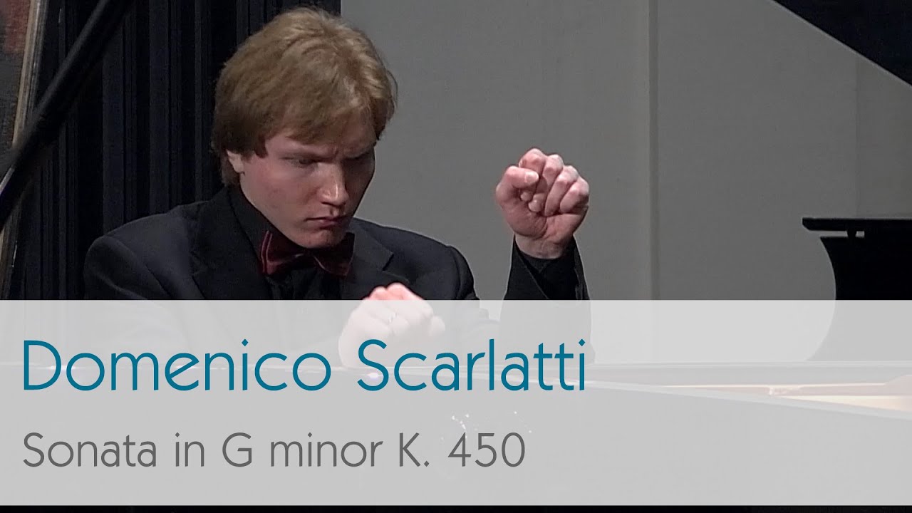 Domenico Scarlatti - Sonata in G minor K. 450 - Mikhail Turpanov