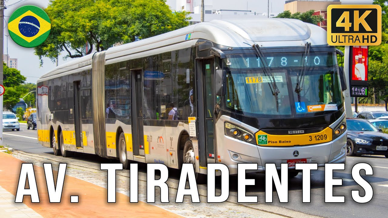 Avenida Tiradentes - Movimentação de Ônibus #879