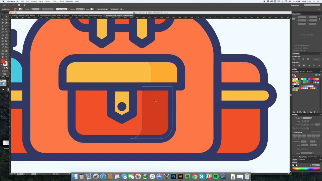 Backpack Illustration Process Video