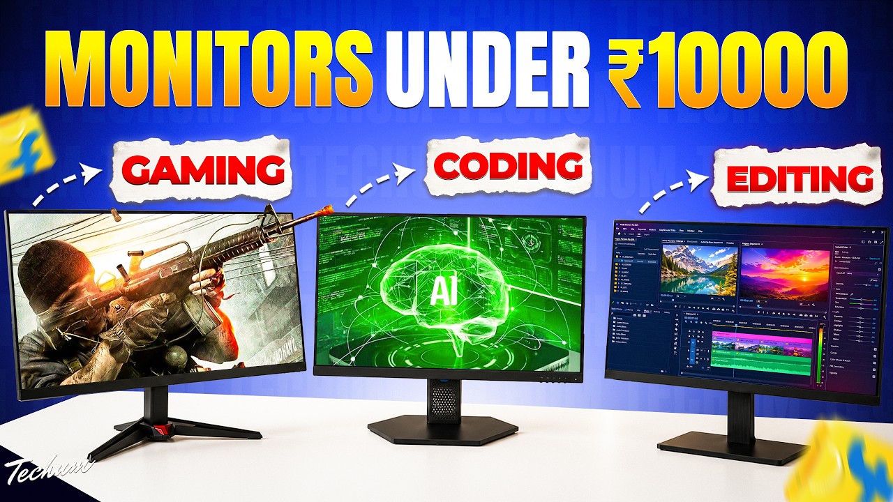 Best Monitors Under 5000, 6000, 8000, 10000 (2026)