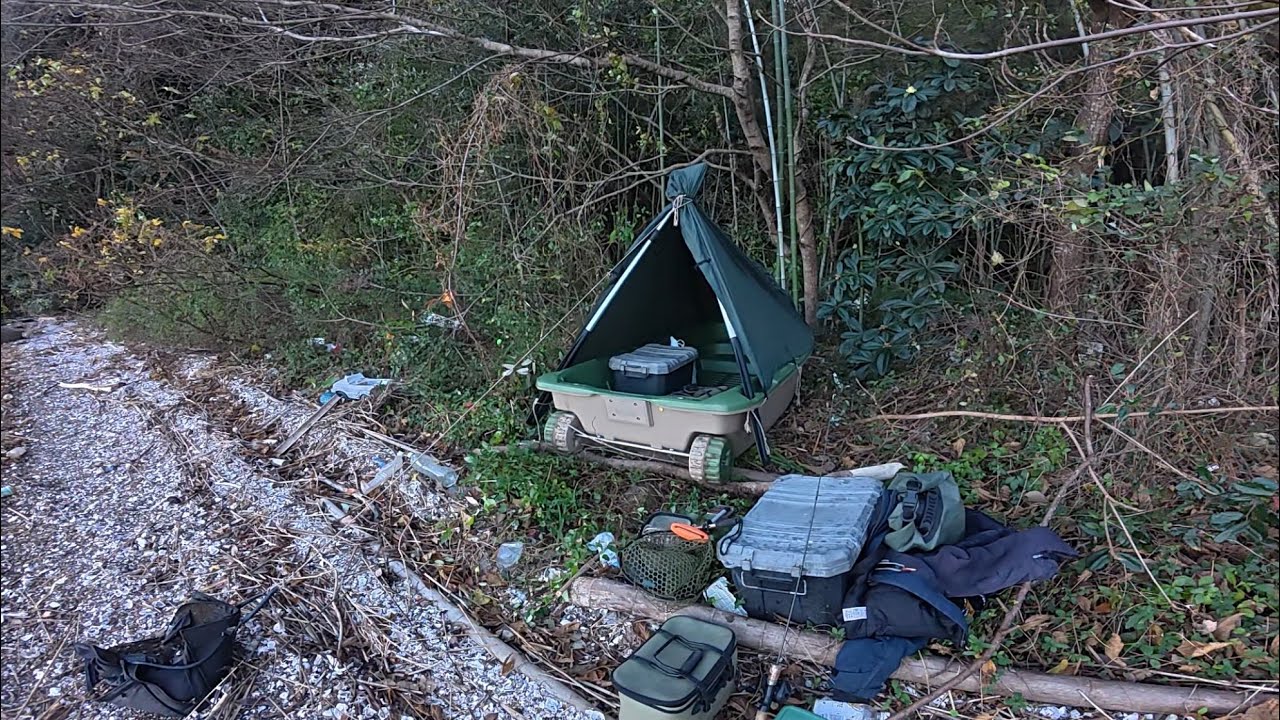 【Island Country】I want to live on a small boat. Fishing and camping、Relaxed Country Life