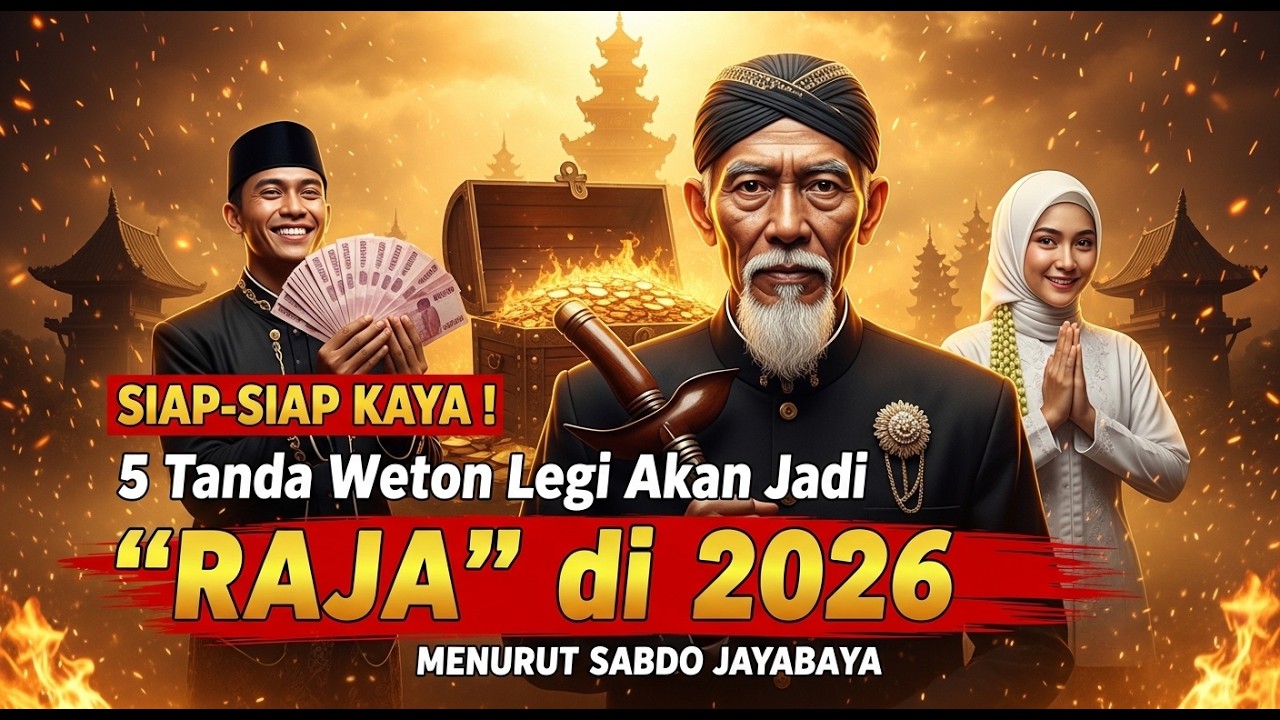 BONGKAR RAHASIA KEKAYAAN 📈 5 Tanda Weton Legi Kuasai Gerbang Rezeki 2026 Menurut Primbon Jawa