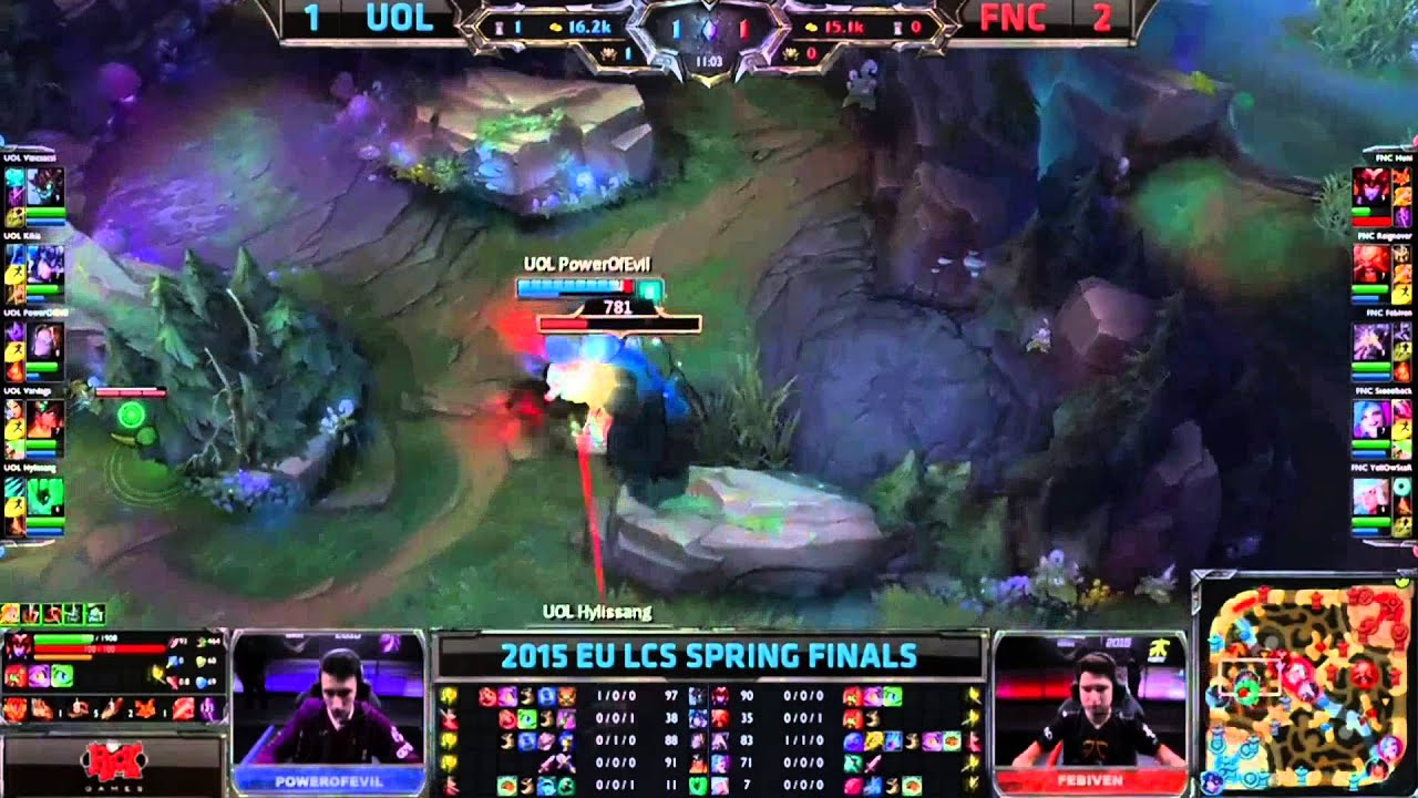 FNC vs. UOL (1st place Game4 2015 spring)