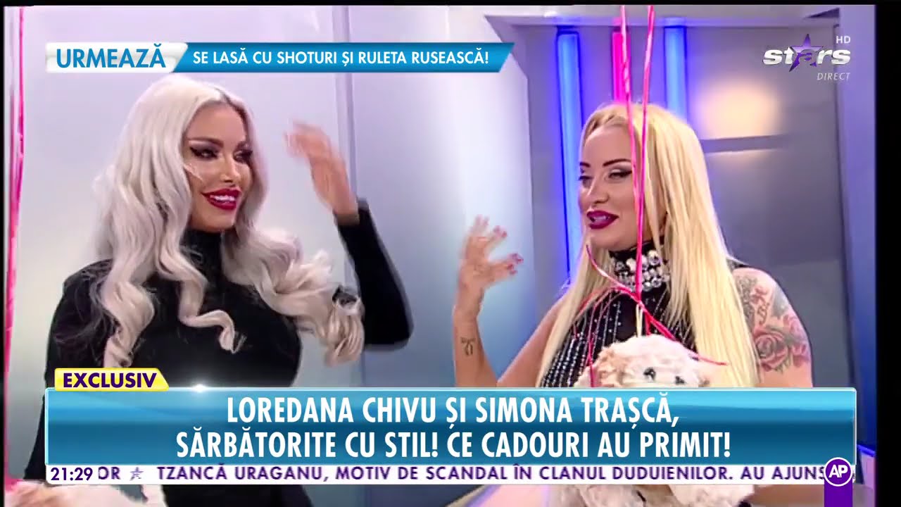 Loredana Chivu și Simona Trașcă au schimbat prefixul. Ce cadouri au primit