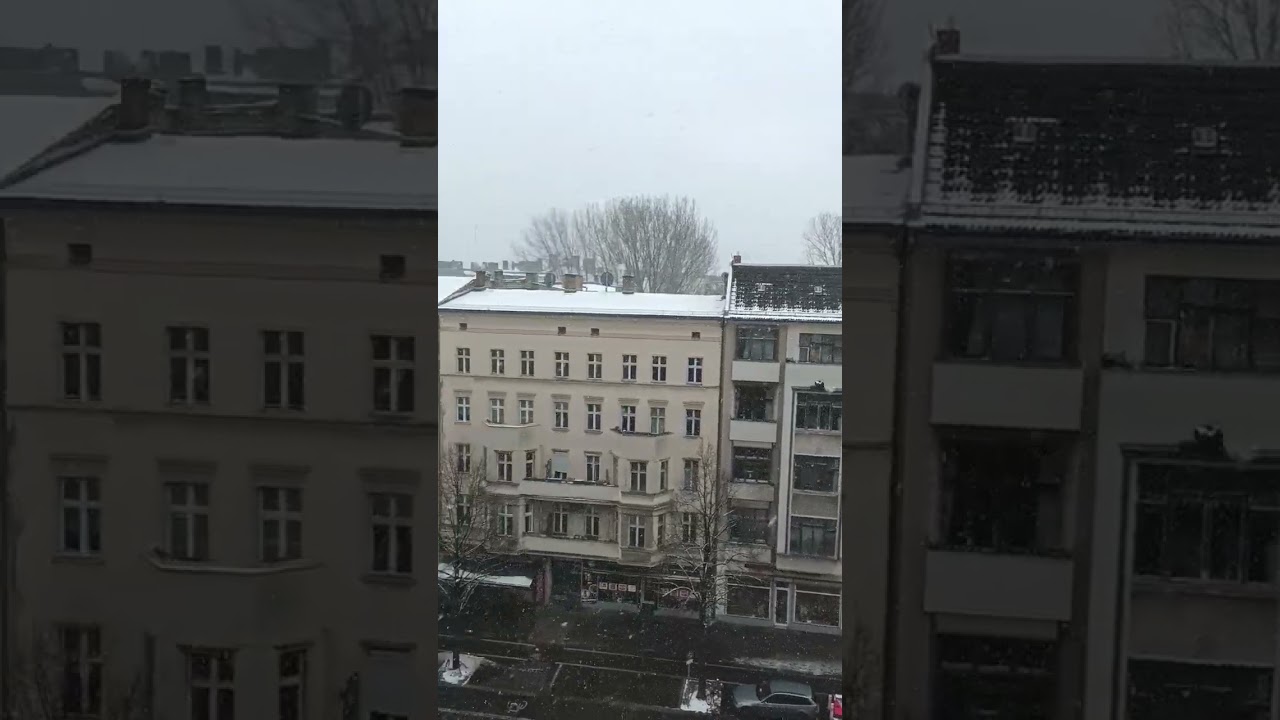 snow snow and snow.. #berlin #germany #travel #winter #ytshorts #treanding #friends #explore #shorts