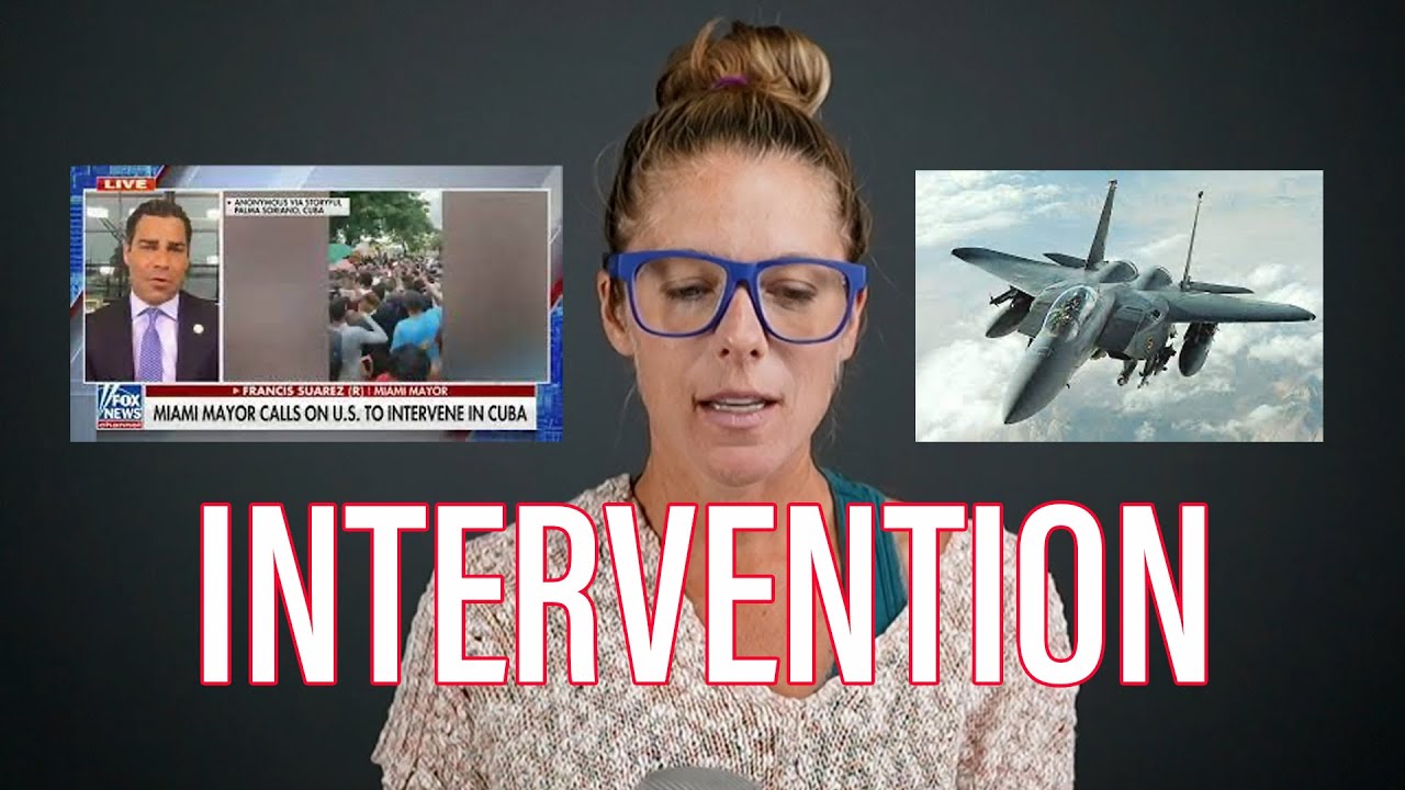 Cubans respond to calls for US military intervention