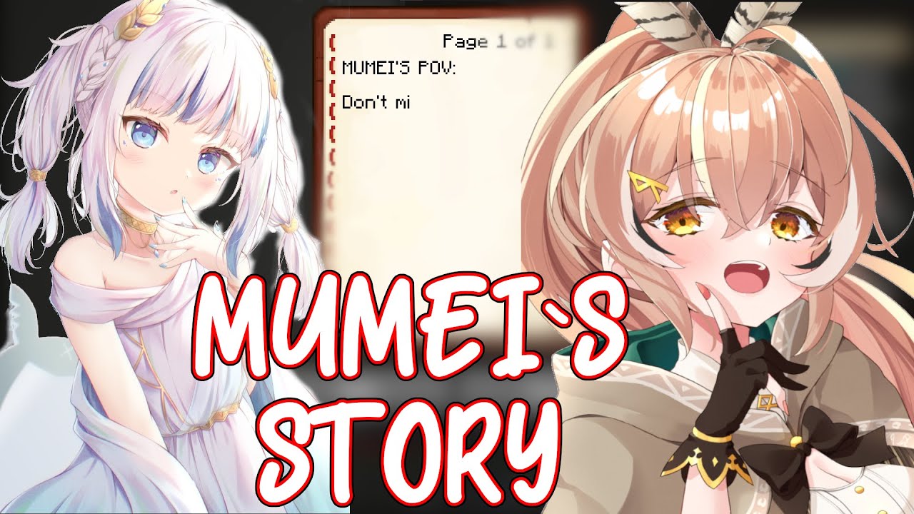 Mumei reads Gura's Fanfic and proceeds to add her own chapter in Minecraft! [HOLOLIVE EN]