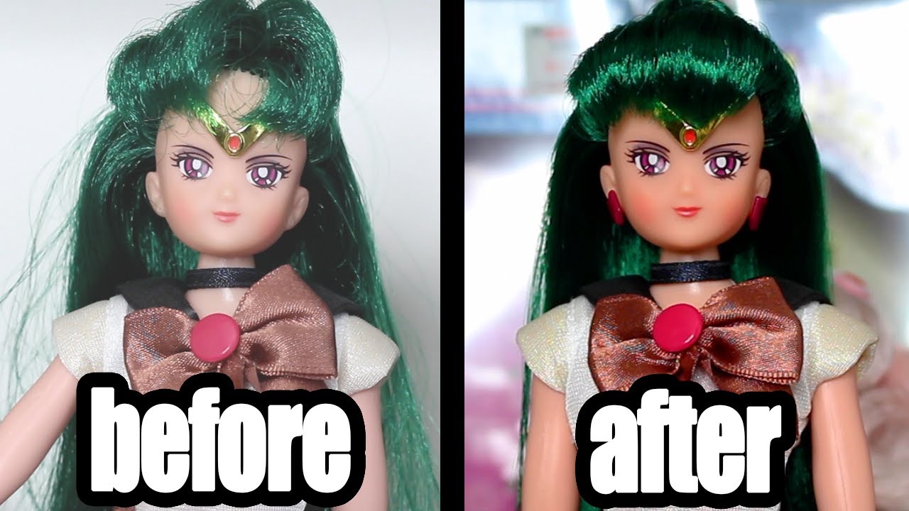Restoring 2001 Irwin Sailor Pluto Doll (From Sailor Moon!)