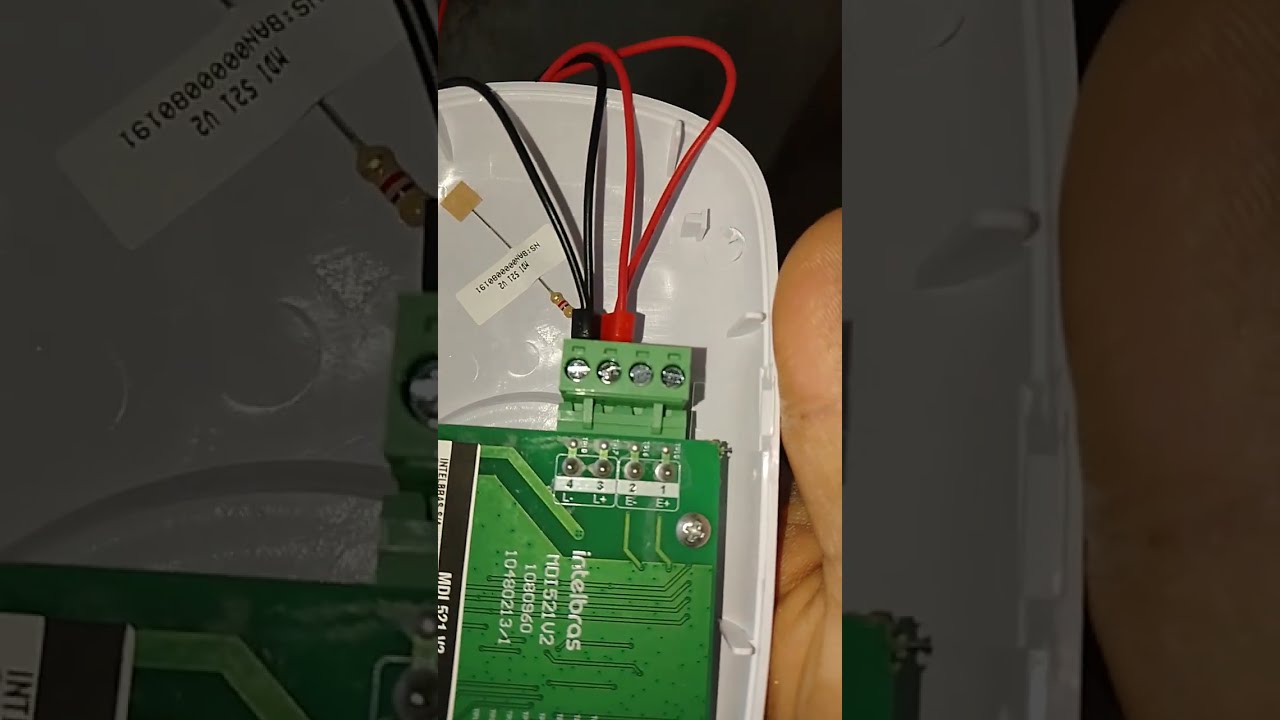 Instalação do MDI-521 Intelbras.        Instagram @pmeletricapredial