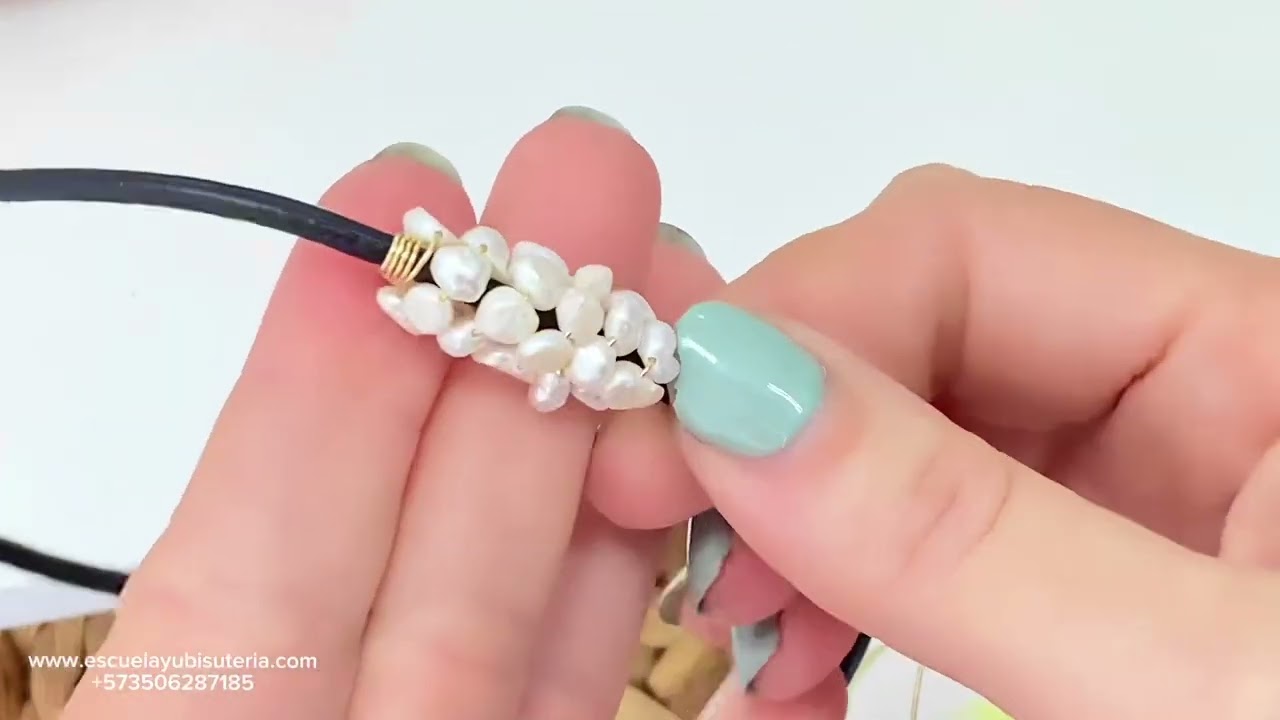 APRENDE UN LINDO CHOKERS EN ALAMBRISMO 💕☺️