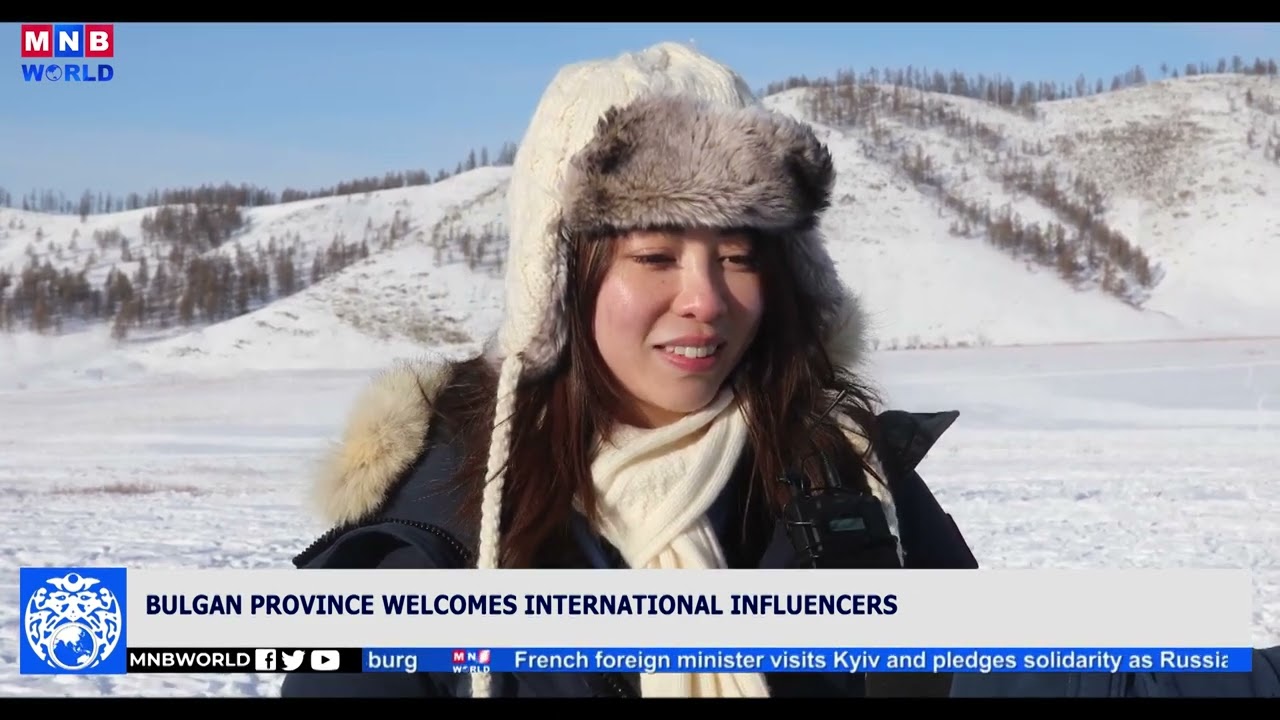 Bulgan Province welcomes international influencers.