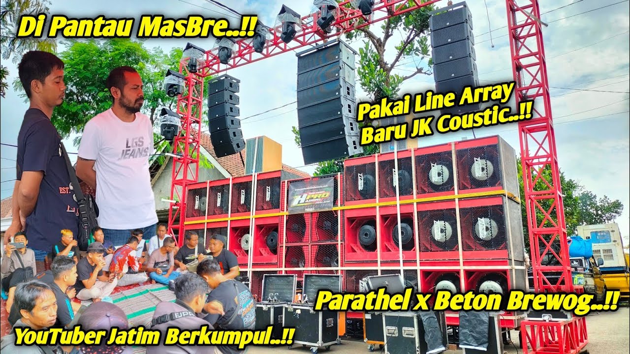 MasBre Penasaran Suara HPRO Audio Pakai Line Array Baru Dari AR Jolodong..!!