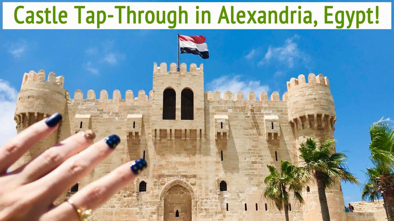 ASMR * Castle Tap-Through in Alexandria, Egypt! * People Talking* Fast Scratching/Tapping *ASMRVilla