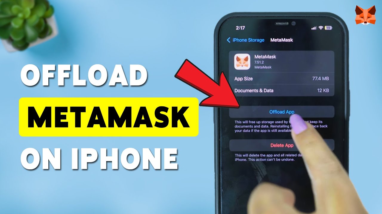 Offload MetaMask App On iPhone | Clear MetaMask Wallet Cache In iPhone 2025
