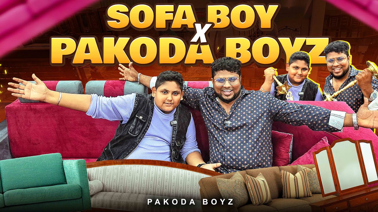 SOFA BOY X PAKODA BOYZ | Sofa starts from 1500ரூ | Nifya Furniture