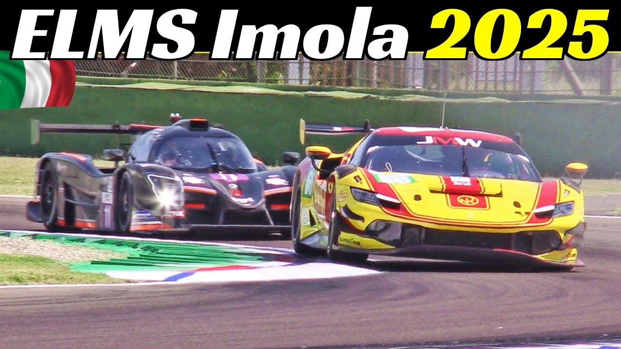 ELMS 4 Hours of Imola 2025 - European Le Mans Series - Collective Test - LMP2 - LMP3 & LMGT3