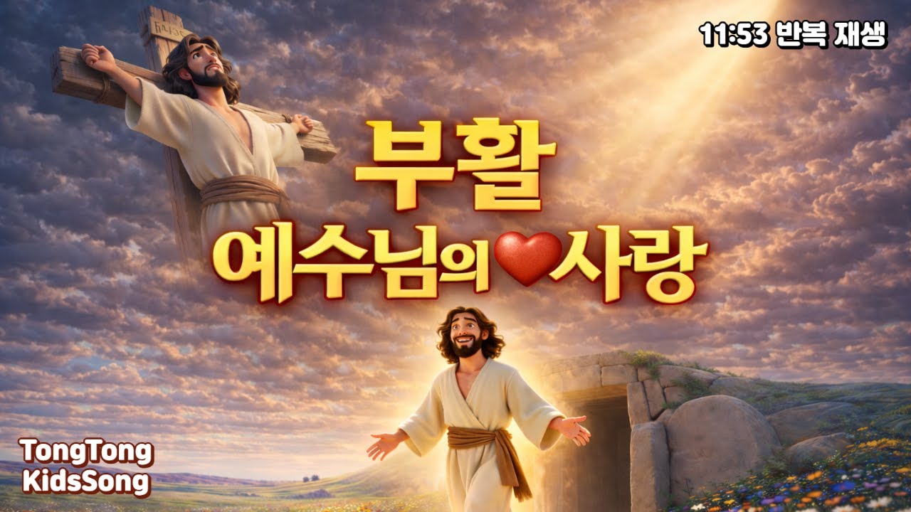 예수의 사랑 💕 따뜻한 어린이 찬양 | 유아 찬양 동요 | 영유아 동요 크리스천 키즈송 | NurseryRhymes|통통동요세상|TongTongKidsSong