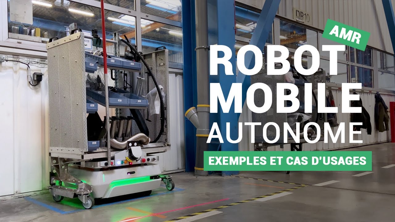 Robot mobile autonome (AMR) HUSKY | Exemples et cas d'usages
