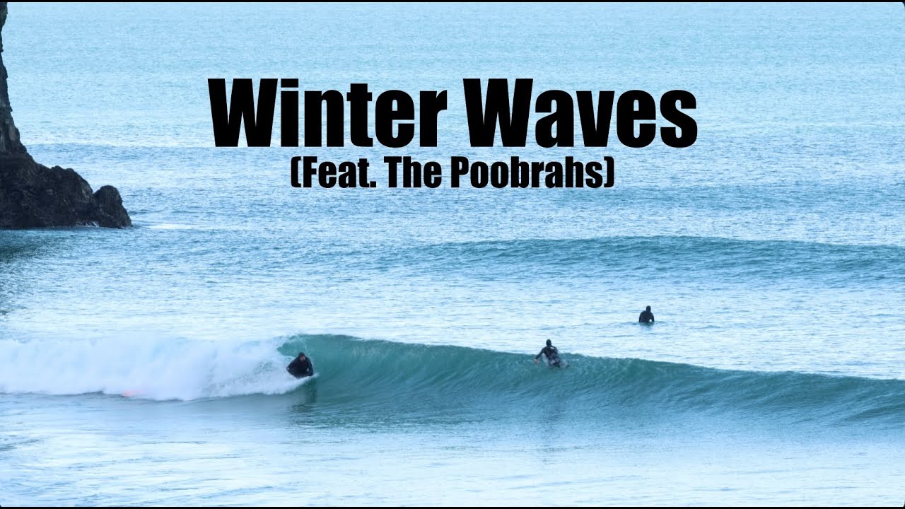 FREEZING New Year's Eve Surf with The Boogers