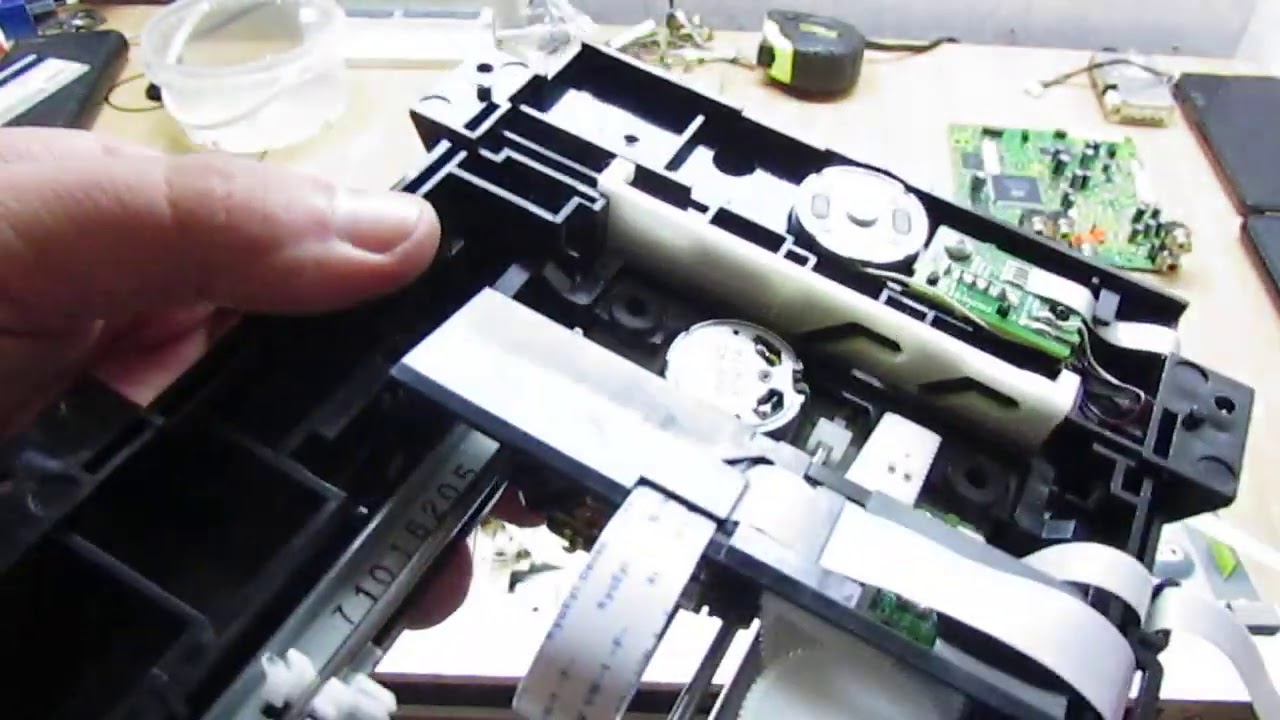 полная розборка DVD-проигрыватель Pioneer DV-400V-S + ідей для самоделок