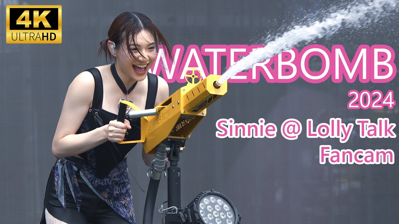 [4K]《九千九百九十九個我 + 一把火 + 嬉水精華》《Waterbomb 2024 Hong Kong》Lolly Talk Sinnie Ng 吳倩怡 fancam 2/6/2024