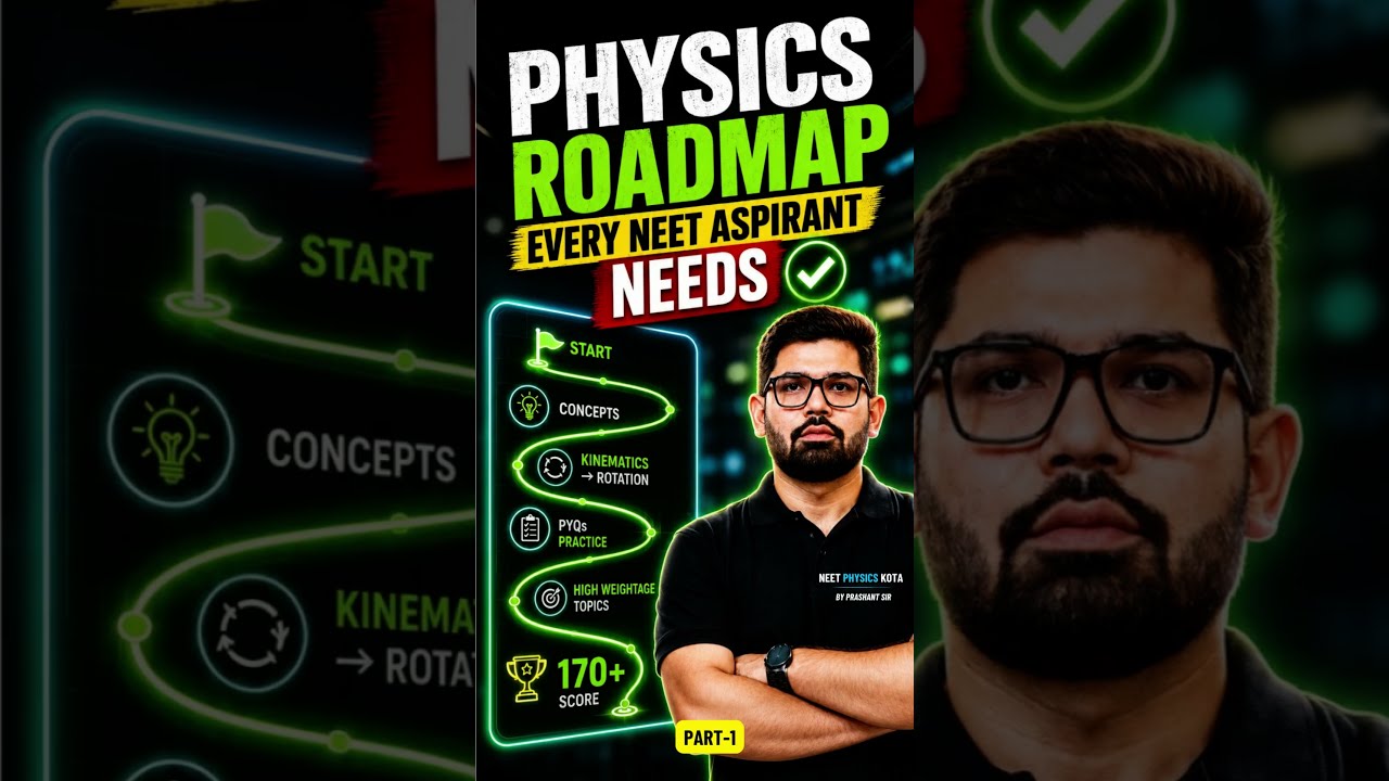 Master NEET Physics with This Proven Roadmap | 170+ in Physics Strategy #neet2027 #neetphysics