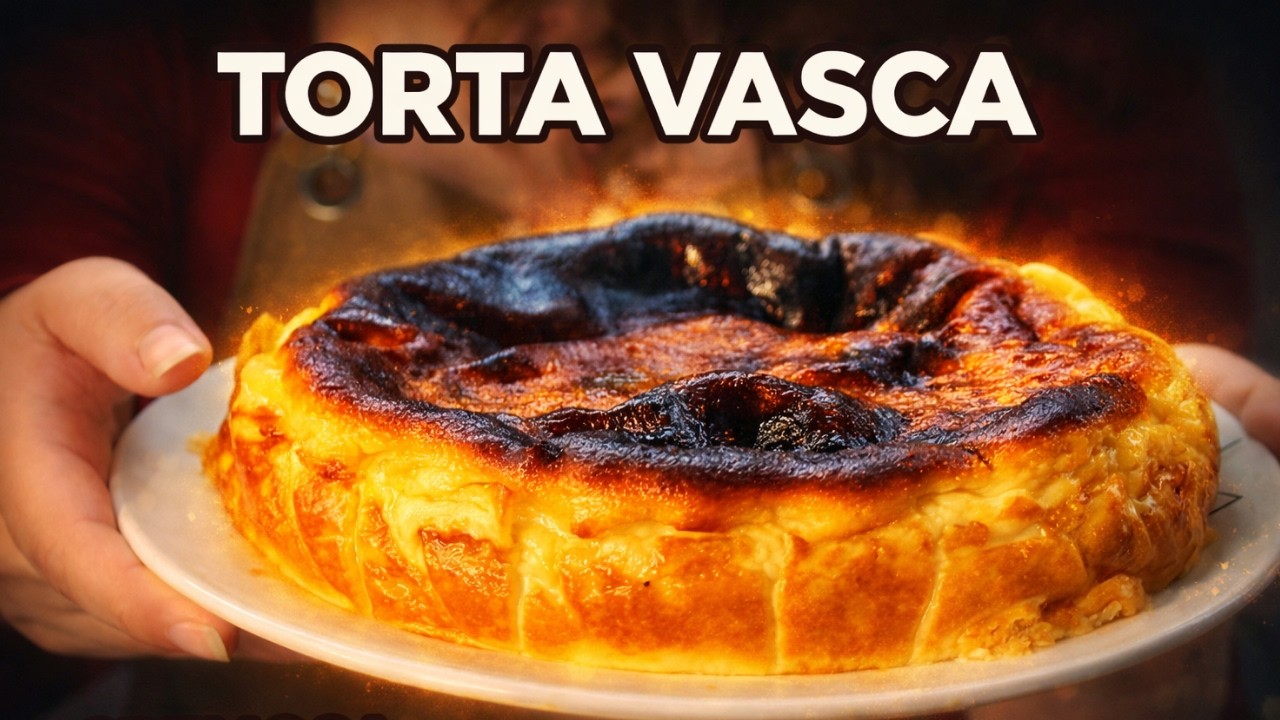 CÓMO HACER TORTA VASCA | RECETA PASO A PASO