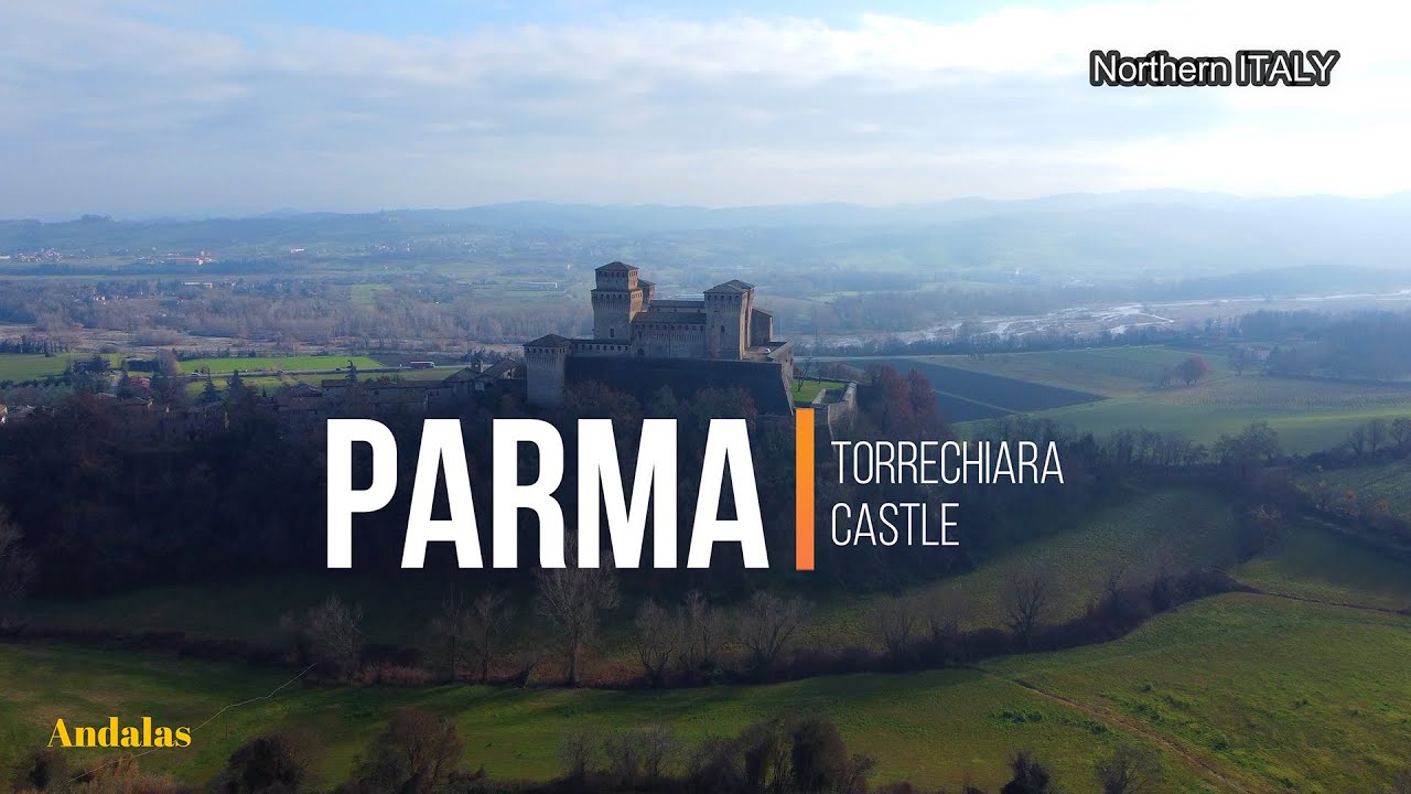 Torrechiara Castle with drone - Parma - Northern Italy [English version] [4K]