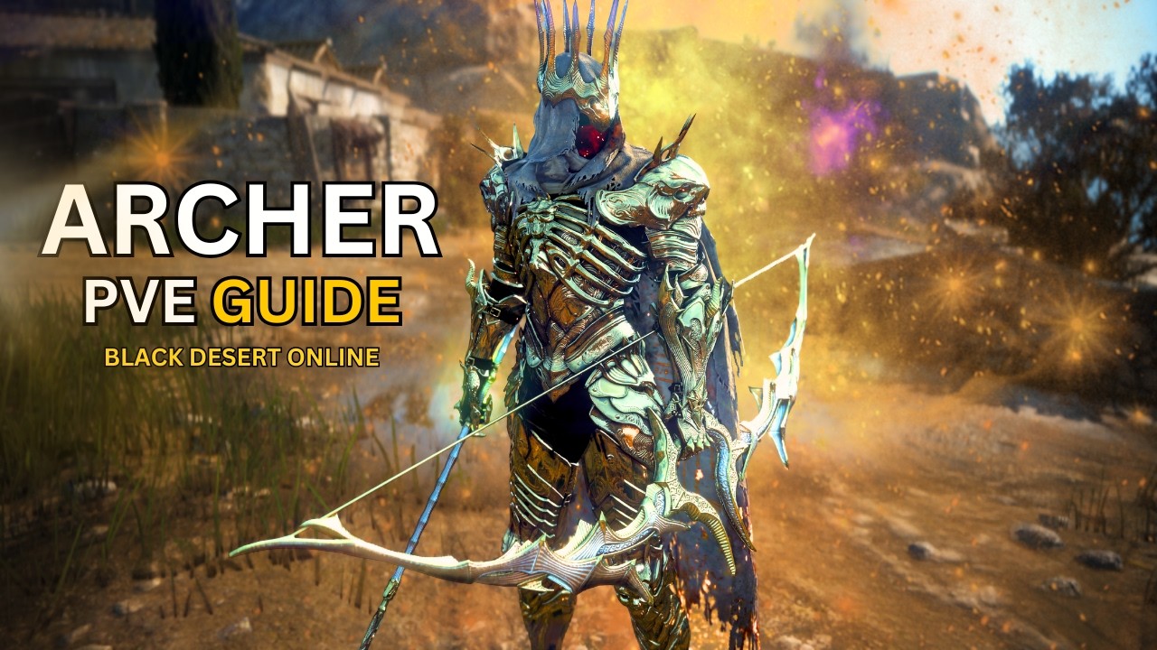BDO - Archer PVE Combo (Beginner) นี่มันตัวละครใหม่รึป่าวนะ!!?