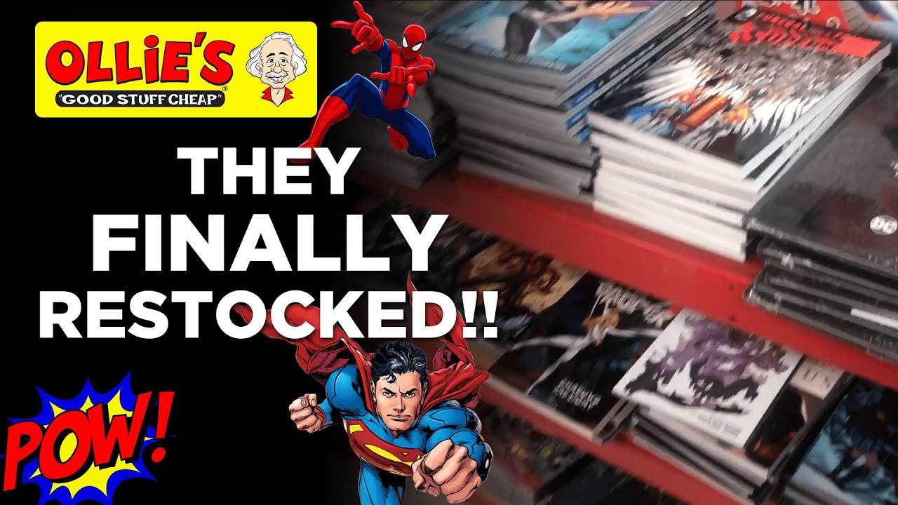 COMIC BOOK HUNTING at OLLIE'S | They FINALLY Restocked! | Ollie's Comic Haul
