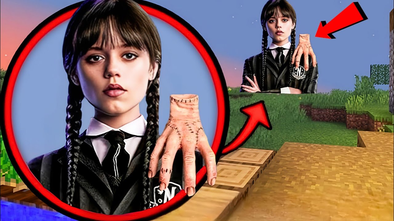 i Found Scariest WEDNESDAY ADDAMS 😱 in Minecraft | Minecraft Horror | 