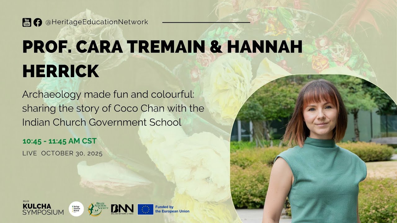 Archaeology made fun & colourful: sharing the story of Coco Chan with the Indian Church Gov't School