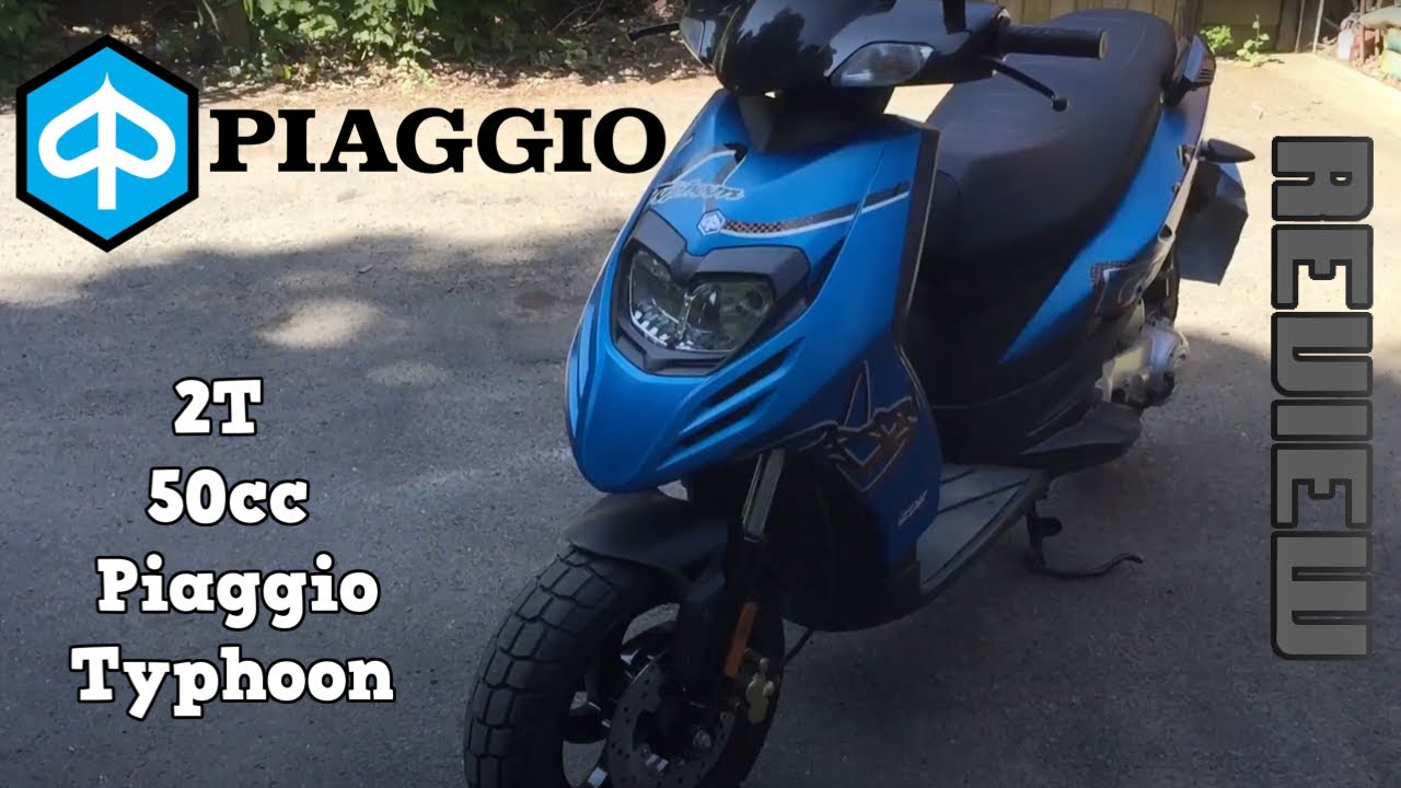 Piaggio Typhoon 50cc Review (2015