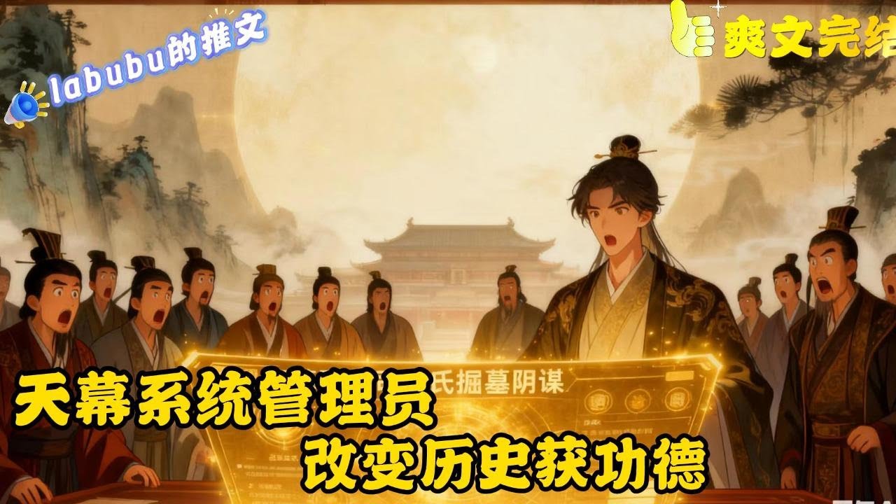完结【天幕直播历史】林凡钓到了一个天幕系统，可以向华夏的历史时空直播，通过改变历史来获得功德。#三国#爽文#历史