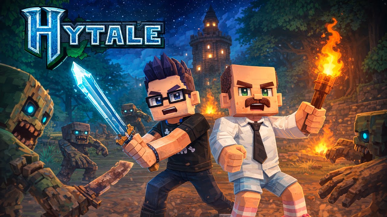 АРТЕМОВ И ДЕН ШУЛЬ ИГРАЮТ В HYTALE