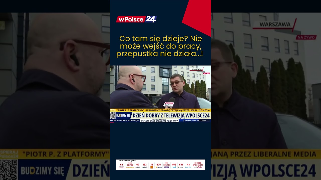 Co tam się dzieje? Nie może wejść do pracy, przepustka nie działa!