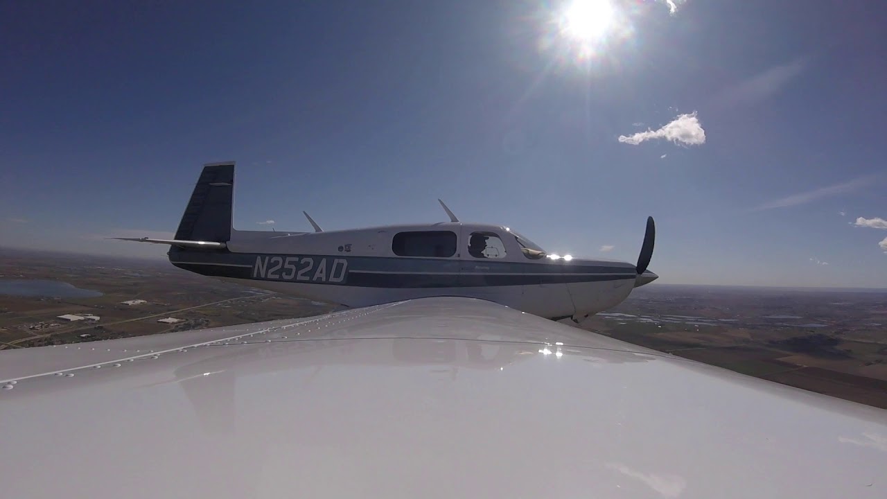 Aspen MAX Test Flight in the Mooney M20K 252
