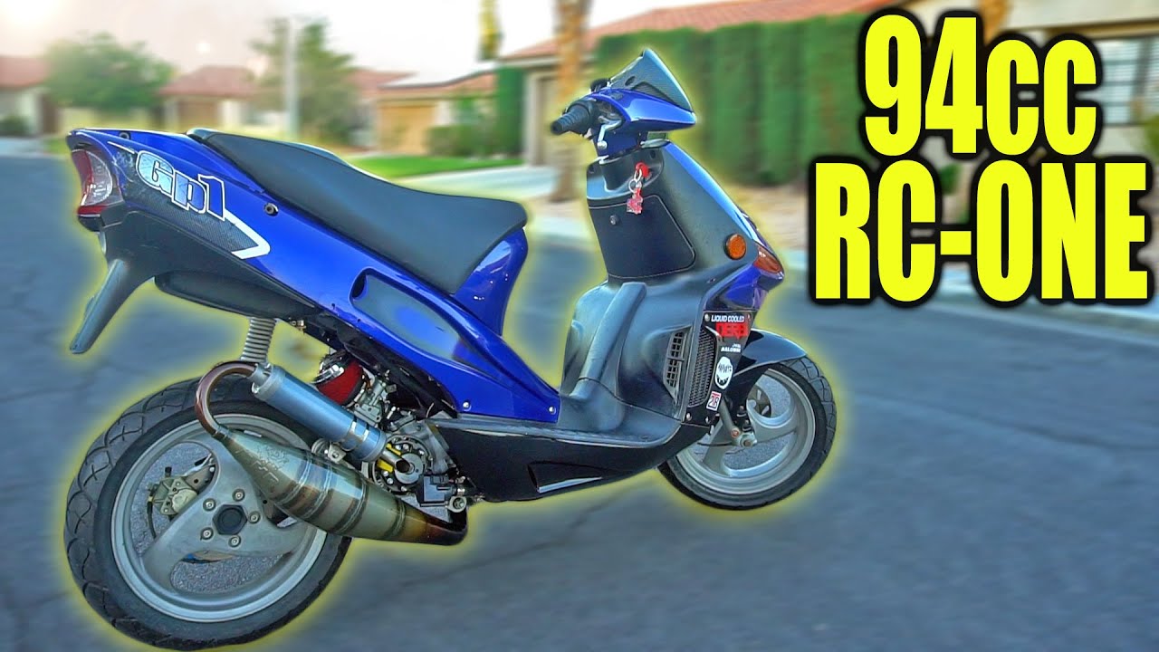 SO FAST! 94cc MALOSSI RC-ONE ISSUES + Speed Runs! (Derbi GP1 Scooter)