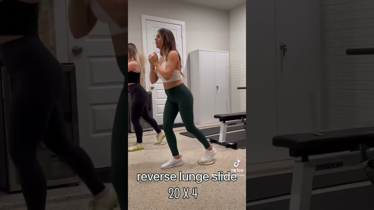 Slider Glute Workout