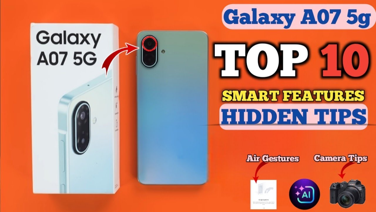 Топ-10+ умных функций Samsung Galaxy A07 5G | Советы и хитрости для Galaxy A07 5G | Умные советы ...