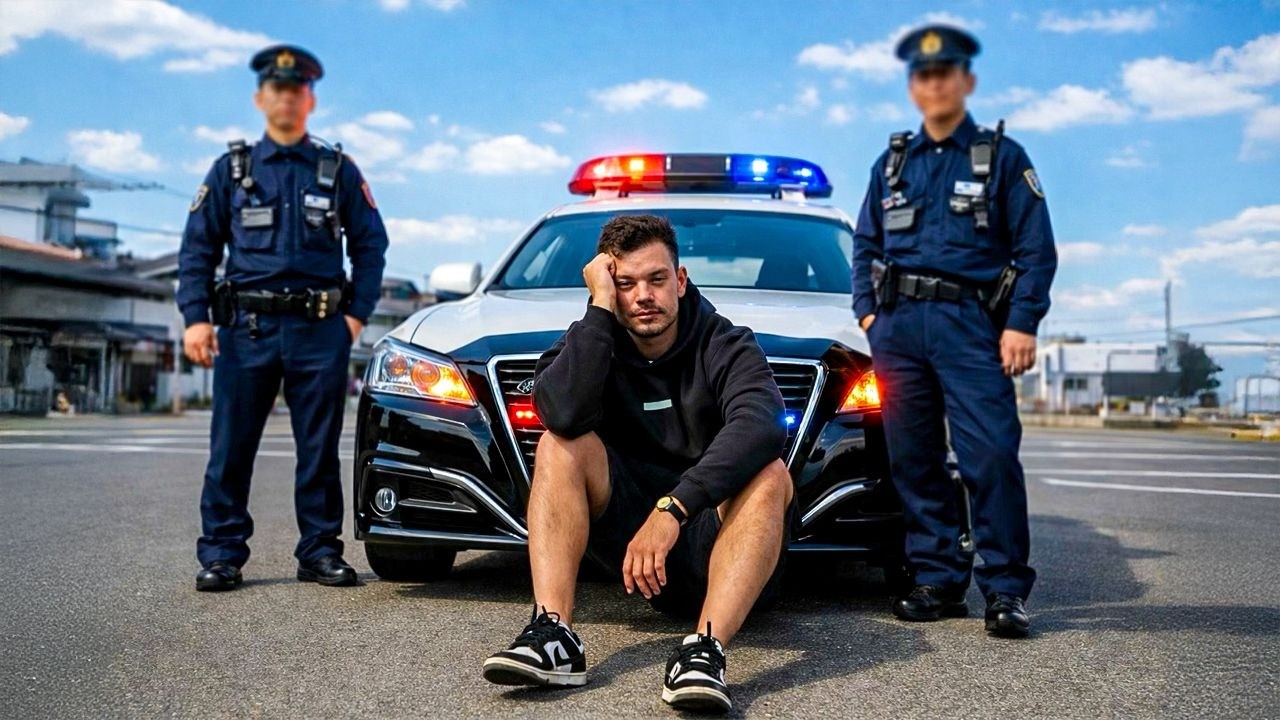 POLÍCIA ME ENQUADROU NO JAPÃO