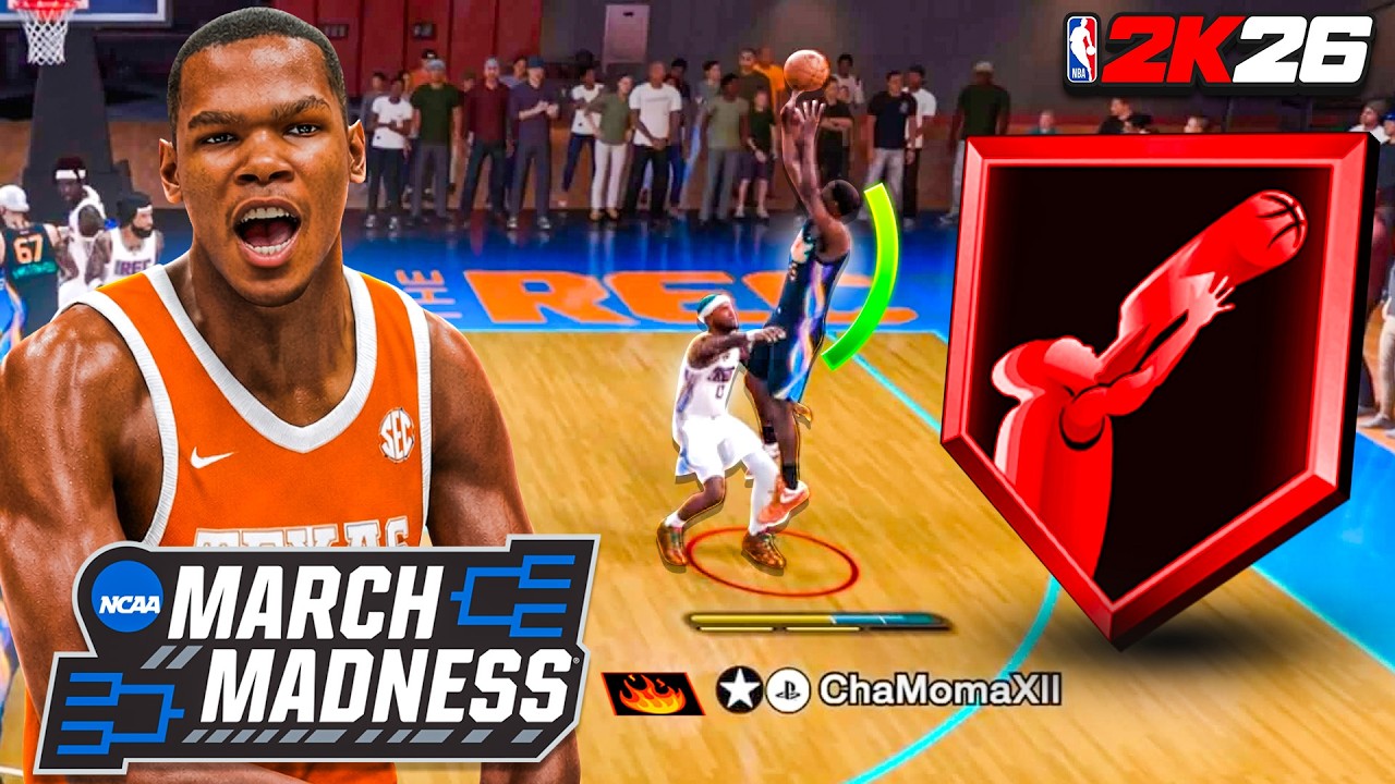 This TEXAS KEVIN DURANT BUILD is a VERSATILE SCORER in RANDOM REC on NBA 2K26!