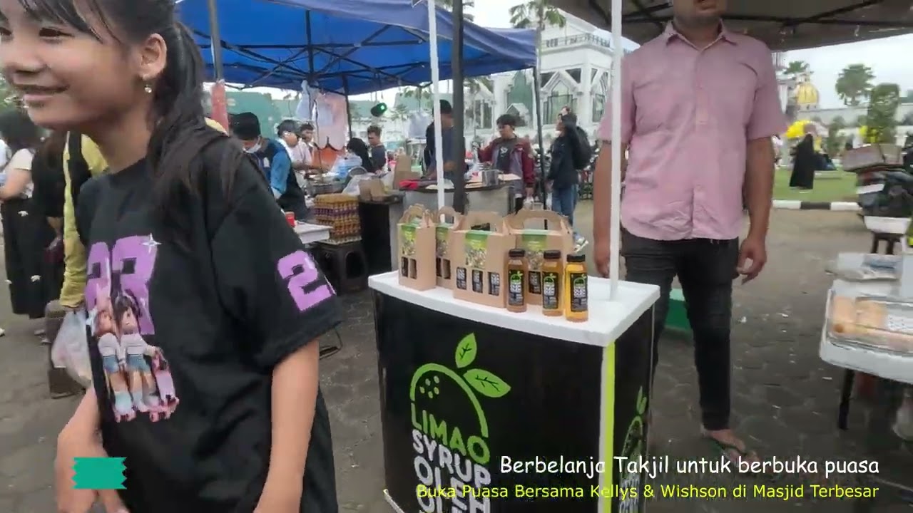 Buka Puasa Bersama Kellys & Wishson di Masjid Terbesar Kalimantan Barat