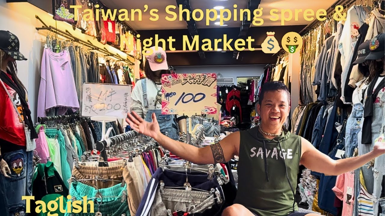 Taiwan’s Shopping District + Night Market