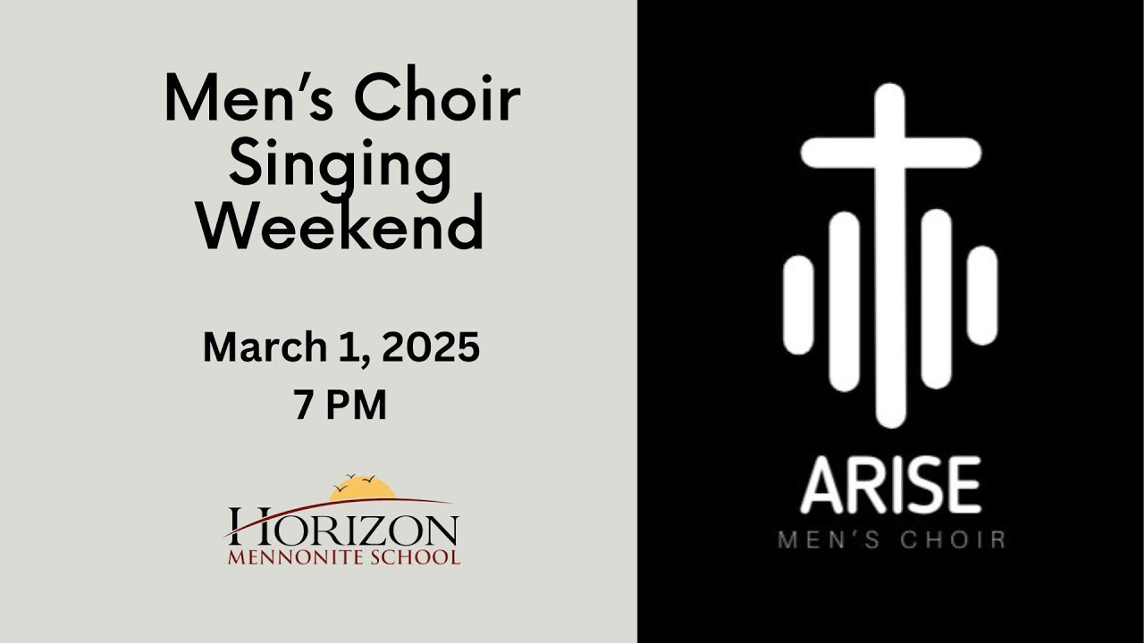 Arise Men's Choir - Live Concert - Saturday, March 1, 2025