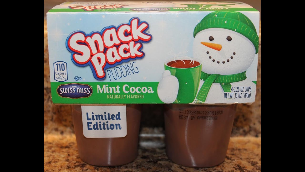 Snack Pack: Swiss Miss Mint Cocoa Pudding Review