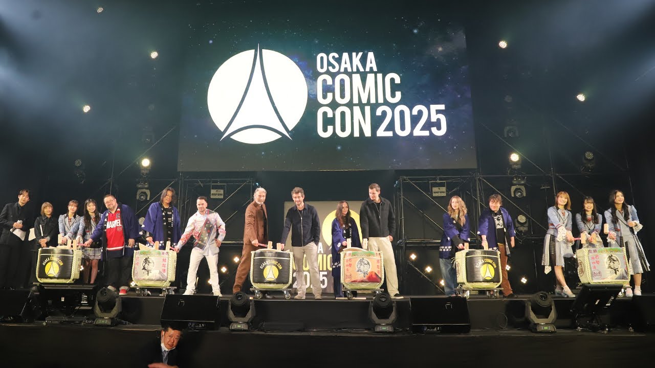 「大阪コミコン2025」オープニングセレモニー　マッツ・ミケルセンさん、サン・カンさん、ビル・スカルスガルドさんら登場